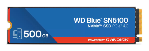 500 GB SSD Western Digital WD Blue SN5100&comma; lesen&colon; 6600 MB&sol;s&comma; schreiben&colon; 5600 MB&sol;s