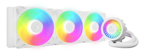 ARCTIC Liquid Freezer III Pro 420 A-RGB &lpar;White&rpar;&comma; wei&szlig;&comma; Komplett-Wasserk&uuml;hlung&comma; 138x458x68mm&comma; 400-2500rpm&comma; 186 m&sup3;&sol;h&comma; 5&comma;2 mmH2O&comma; 4-polig