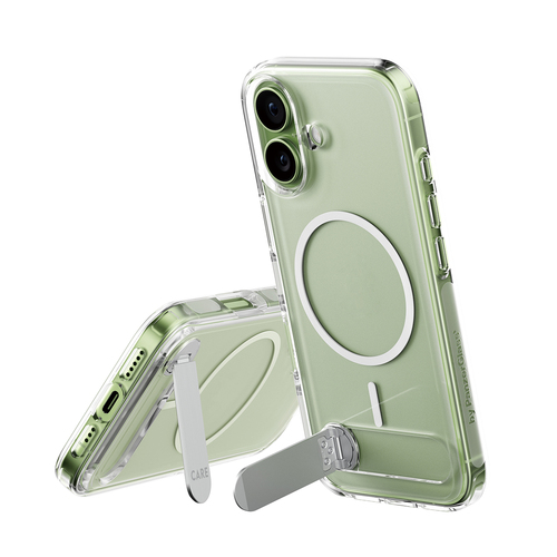 PanzerGlass CARE by PanzerGlass Kickstand Case Transparent w&period; MagSafe iPhone 17