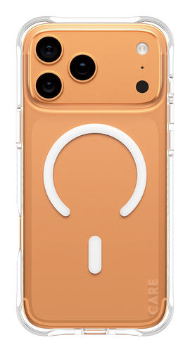 PanzerGlass CARE by PanzerGlass Samba Case Transparent w&period; White MagSafe iPhone 17 Pro Max