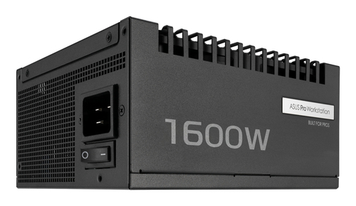 1600W ASUS Pro WS 1600W Platinum ATX 3&period;1 Netzteil&comma; 80 PLUS Platinum&comma; schwarz&comma; vollst&auml;ndig modular