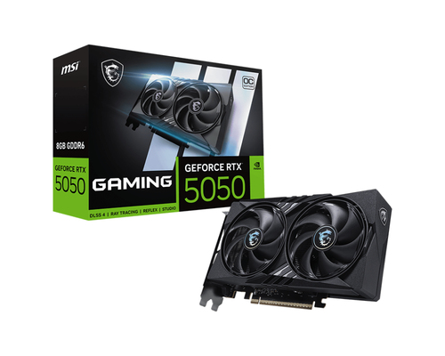 MSI GeForce RTX 5050 8G GAMING OC&comma; 8GB GDDR6 Grafikkarte&comma; 1x HDMI&comma; 3x DP