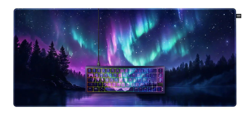 CHERRY NORTHERN LIGHT Bundle mehrfarbig Tastatur, Layout: DE, Cherry MX Northern light, RGB CHERRY NORTHERN LIGHT Bundle mehrfarbig Tastatur, Layout: DE, Cherry MX Northern light, RGB