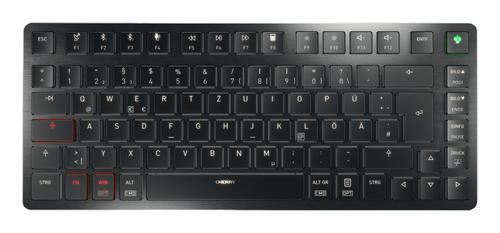 CHERRY CHERRY KW X ULP 2.0 MINI schwarz Tastatur, Layout: DE, Cherry MX Ultra Low-Profile, beleuchtet CHERRY CHERRY KW X ULP 2.0 MINI schwarz Tastatur, Layout: DE, Cherry MX Ultra Low-Profile, beleuchtet