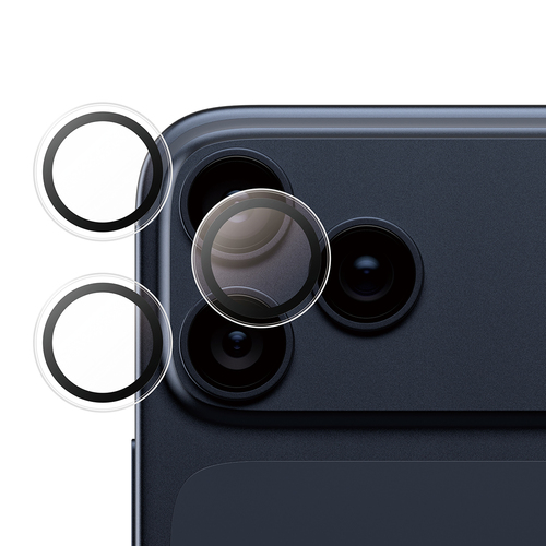 PanzerGlass SAFE&period; by PanzerGlass Camera Lens Protector Transparent iPhone 17 Pro &vert; iPhone 17 Pro Max &vert; iPhone 16 Pro &vert; 16 Pro Max &vert; Bulk