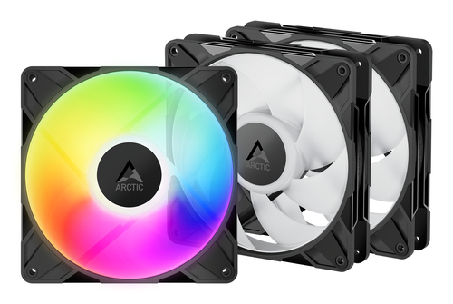 ARCTIC P14 Pro A-RGB, schwarz, Lüfter, 400-2500rpm, 186 m³/h, 5,2 mmH2O, 4-pin + 4-pin ARCTIC P14 Pro A-RGB, schwarz, Lüfter, 400-2500rpm, 186 m³/h, 5,2 mmH2O, 4-pin + 4-pin