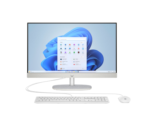 HP 24-cr0112ng PC All-in-One-PC&comma; 60&comma;5 cm Display&comma; Intel Celeron N100 &lpar;4C&sol;4T&rpar;&comma; 512 GB PCIe SSD&comma; 8 GB RAM&comma; FreeDOS