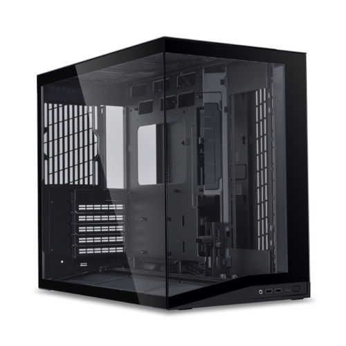 Lian Li O11D mini V2 Flow&comma; Mini Tower&comma; schwarz&comma; Glasfenster
