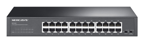 Mercusys MS124GS L2 Unmanaged Switch&comma; 24x RJ-45&comma; Backplane&colon; 48 Gbit&sol;s