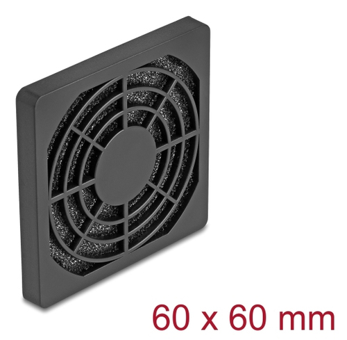 DELOCK Luftergitter mit Staubfilter DELOCK Luftergitter mit Staubfilter