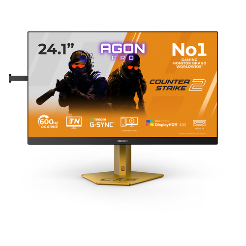 24.1 Zoll AOC CS24A, 61,2cm TFT, 610 Hz, Full HD, 0,5ms, 2x HDMI, 1x DP, integrierter USB-Hub 24.1 Zoll AOC CS24A, 61,2cm TFT, 610 Hz, Full HD, 0,5ms, 2x HDMI, 1x DP, integrierter USB-Hub