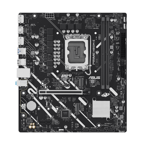 ASUS PRIME H810M-E-CSM&comma; micro ATX LGA 1851 &lpar;V1&rpar; Mainboard&comma; 2x DDR5&comma; max&period; 128 GB&comma; 1x HDMI&comma; 2x DisplayPort