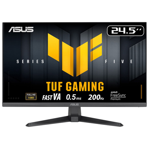24.5 Zoll ASUS VG257Q5A, 62cm TFT, 200 Hz, Full HD, 0,5ms, 2x HDMI, 1x DP 24.5 Zoll ASUS VG257Q5A, 62cm TFT, 200 Hz, Full HD, 0,5ms, 2x HDMI, 1x DP
