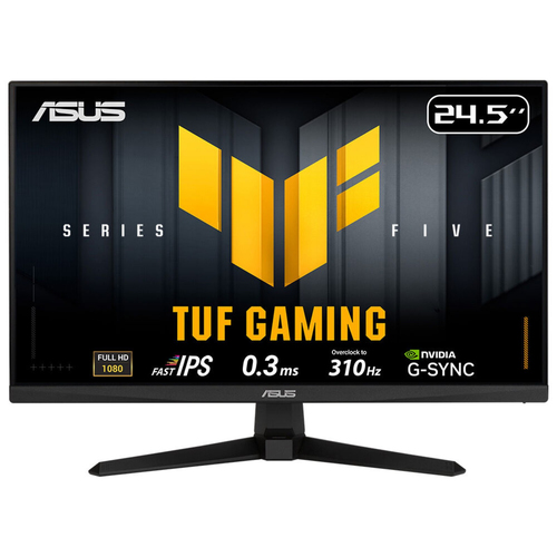 24.5 Zoll ASUS VG259QMR5A, 62,2cm TFT, 310 Hz, Full HD, 1ms, 2x HDMI, 1x DP 24.5 Zoll ASUS VG259QMR5A, 62,2cm TFT, 310 Hz, Full HD, 1ms, 2x HDMI, 1x DP