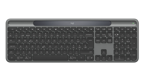 Logitech Signature Slim Solar &plus; K980 graphit Tastatur&comma; Layout&colon; Schweiz