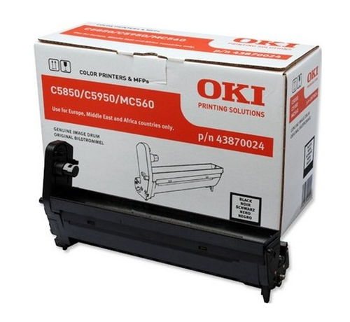OKI Black image drum for C5850&sol;5950&comma; original&comma; schwarz&comma; Toner
