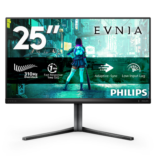24&period;5 Zoll Philips 25M2N3200U&sol;00&comma; 62&comma;2cm TFT&comma; 240 Hz&comma; Full HD&comma; 1ms&comma; 2x HDMI&comma; 1x DP