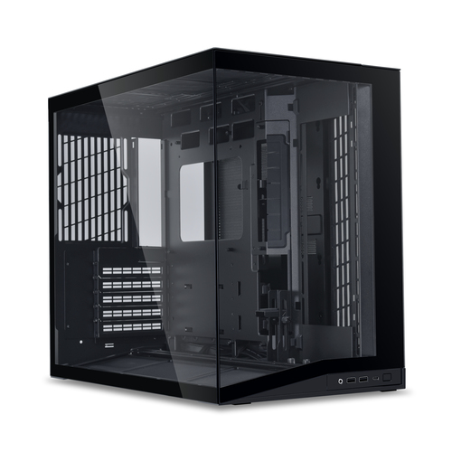 Lian Li O11 DYNAMIC MINI V2&comma; Mini Tower&comma; schwarz&comma; Glasfenster