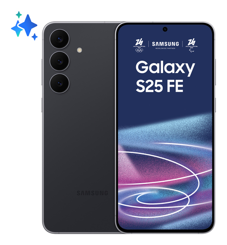 Samsung Galaxy S25 FE 5G, schwarz, 6.7 Zoll, 50 MP, 8 GB, 128 GB, Android Smartphone Samsung Galaxy S25 FE 5G, schwarz, 6.7 Zoll, 50 MP, 8 GB, 128 GB, Android Smartphone