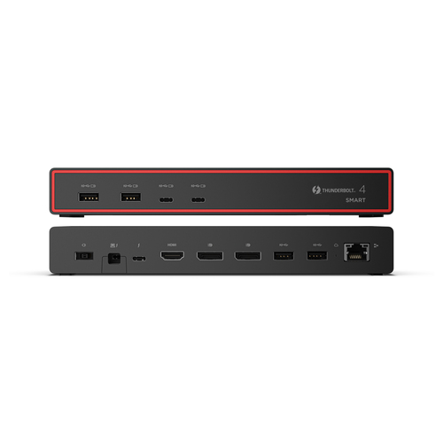 Lenovo ThinkPad Thunderbolt 4 Smart Dock Gen2 7500, Thunderbolt 4, schwarz, USB Power Delivery Lenovo ThinkPad Thunderbolt 4 Smart Dock Gen2 7500, Thunderbolt 4, schwarz, USB Power Delivery