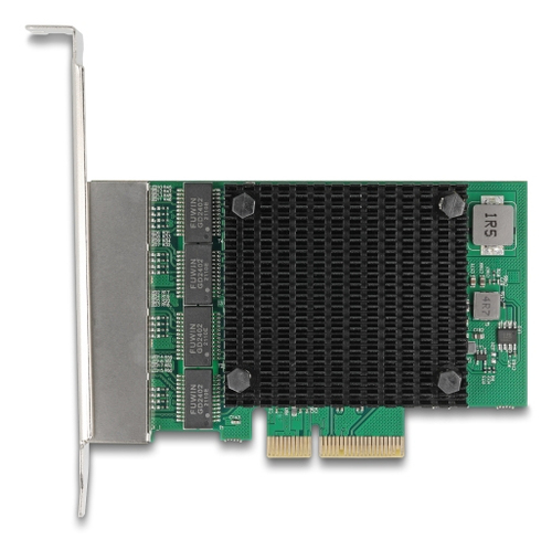 DeLOCK 88601, 2.5GBase-T, Ethernet, 2500 Mbit/s, schwarz, grün, edelstahl DeLOCK 88601, 2.5GBase-T, Ethernet, 2500 Mbit/s, schwarz, grün, edelstahl