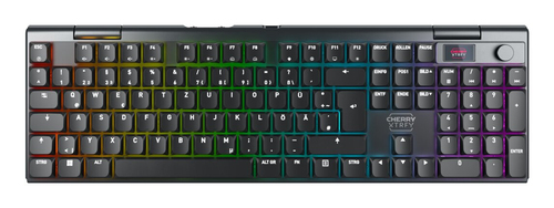 CHERRY XTRFY MX 10.1 Wireless schwarz Tastatur, Layout: DE, Cherry MX Low-Profile 2.0 Red, RGB CHERRY XTRFY MX 10.1 Wireless schwarz Tastatur, Layout: DE, Cherry MX Low-Profile 2.0 Red, RGB