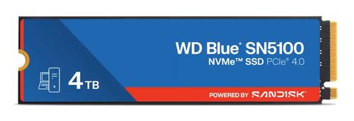 4 TB SSD Western Digital WD Blue SN5100&comma; lesen&colon; 6900 MB&sol;s&comma; schreiben&colon; 6700 MB&sol;s