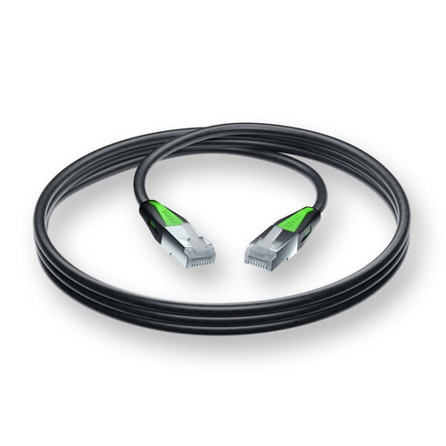 1m Patchkabel Cat6a&comma; schwarz&comma; Zyxel