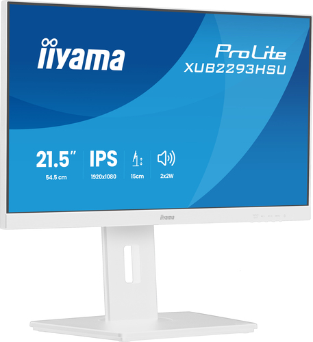 21.5 Zoll iiyama XUB2293HSU-W7, 54,5cm TFT, 100 Hz, Full HD, 1ms, 1x HDMI, 1x DP, integrierter USB-Hub 21.5 Zoll iiyama XUB2293HSU-W7, 54,5cm TFT, 100 Hz, Full HD, 1ms, 1x HDMI, 1x DP, integrierter USB-Hub