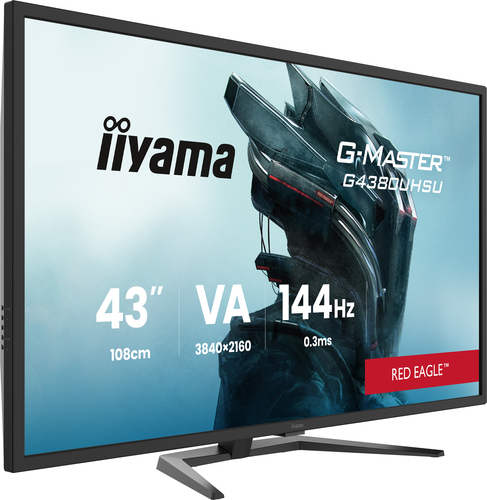 42.5 Zoll iiyama G4380UHSU-B2, 108cm TFT, 144 Hz, 4K Ultra HD, 2x HDMI, 2x DP, integrierter USB-Hub 42.5 Zoll iiyama G4380UHSU-B2, 108cm TFT, 144 Hz, 4K Ultra HD, 2x HDMI, 2x DP, integrierter USB-Hub