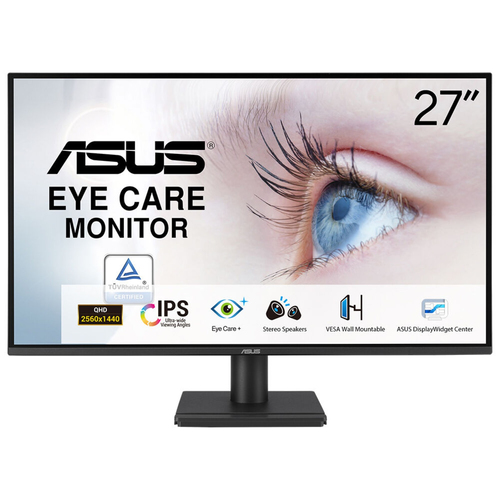 27 Zoll ASUS VA27AQ&comma; 68&comma;6cm TFT&comma; 75 Hz&comma; Quad HD&comma; 1ms&comma; 1x HDMI&comma; 1x DP