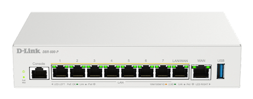 D-LINK Router 8x2.5G PoE 123W 9x100/1000/2.5G PoE D-LINK Router 8x2.5G PoE 123W 9x100/1000/2.5G PoE