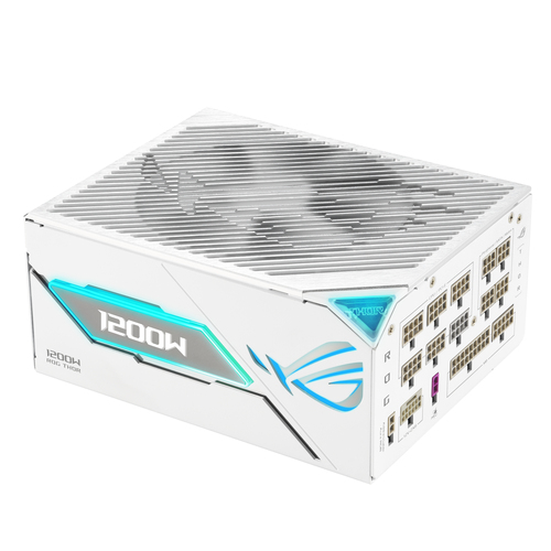 1200W ASUS ROG-THOR-1200P3-WHITE-GAMING ATX 3.1 Netzteil, 80 PLUS Platinum, weiß, vollständig modular 1200W ASUS ROG-THOR-1200P3-WHITE-GAMING ATX 3.1 Netzteil, 80 PLUS Platinum, weiß, vollständig modular