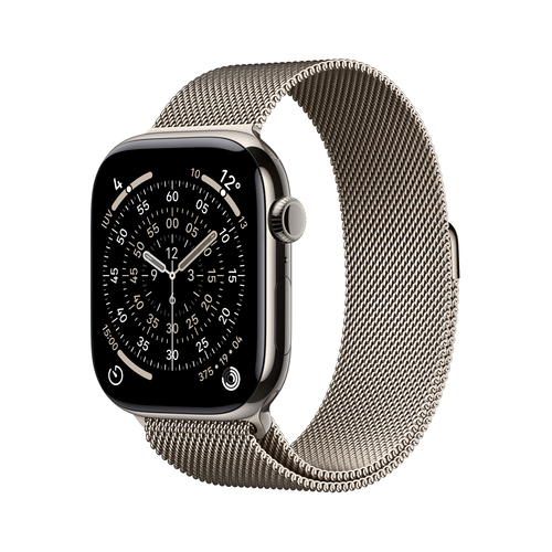 Apple Watch Series 11&comma; titan&comma; Touchscreen&comma; rechteckig&comma; watchOS 11&comma; Smartwatch