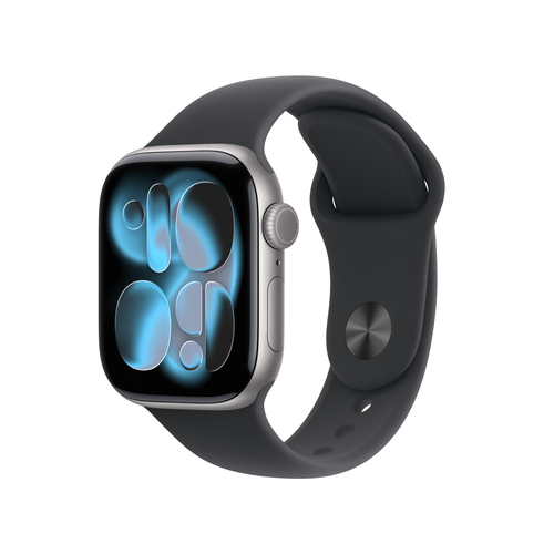 Apple Watch Series 11&comma; schwarz&comma; Touchscreen&comma; rechteckig&comma; watchOS 11&comma; Smartwatch