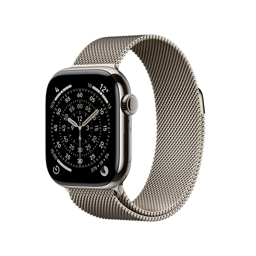 Apple Watch Series 11&comma; titan&comma; Touchscreen&comma; rechteckig&comma; watchOS 11&comma; Smartwatch