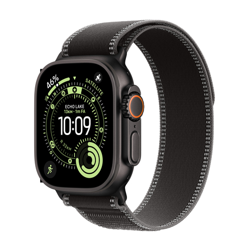 Apple Watch Ultra 3&comma; schwarz&comma; anthrazit&comma; Touchscreen&comma; rechteckig&comma; watchOS 11&comma; Smartwatch