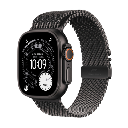 Apple Watch Ultra 3, schwarz, Touchscreen, rechteckig, watchOS 11, Smartwatch Apple Watch Ultra 3, schwarz, Touchscreen, rechteckig, watchOS 11, Smartwatch