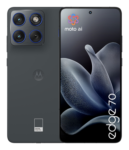 Motorola edge 70&comma; grau&comma; 6&period;7 Zoll&comma; 50 MP&comma; 12 GB&comma; 512 GB&comma; Android Smartphone