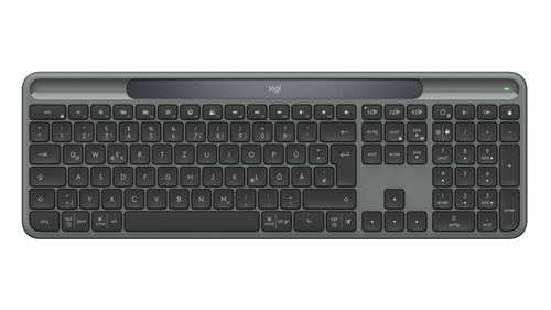 Logitech Signature Slim Solar &plus; K980 graphit Tastatur&comma; Layout&colon; DE
