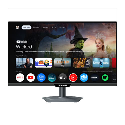27 Zoll GIGABYTE M27QS, 68,6cm TFT, 180 Hz, Quad HD, 1ms, 1x HDMI, 1x DP, integrierter USB-Hub 27 Zoll GIGABYTE M27QS, 68,6cm TFT, 180 Hz, Quad HD, 1ms, 1x HDMI, 1x DP, integrierter USB-Hub