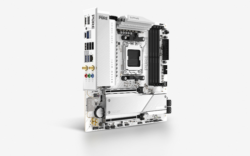 Sapphire N-- PURE B850M WIFI 1xHDMI 1.4 1xDP 1.2, micro ATX AM5 Mainboard, 4x DDR5, max. 256 GB, 1x HDMI, 1x DisplayPort, 4x USB-C, WiFi Sapphire N-- PURE B850M WIFI 1xHDMI 1.4 1xDP 1.2, micro ATX AM5 Mainboard, 4x DDR5, max. 256 GB, 1x HDMI, 1x DisplayPort, 4x USB-C, WiFi