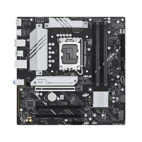 ASUS PRIME B760M-A II-CSM&comma; micro ATX LGA 1700 Mainboard&comma; 4x DDR5&comma; max&period; 256 GB&comma; 1x HDMI 2&period;1&comma; 1x DisplayPort 1&period;4