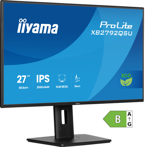 27 Zoll iiyama XB2792QSU-B1, 68,6cm TFT, 120 Hz, Quad HD, 3ms, 1x HDMI, 1x DP, integrierter USB-Hub 27 Zoll iiyama XB2792QSU-B1, 68,6cm TFT, 120 Hz, Quad HD, 3ms, 1x HDMI, 1x DP, integrierter USB-Hub