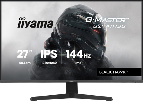 27 Zoll iiyama G2741HSU-B1, 68,6cm TFT, 144 Hz, Full HD, 1x HDMI, 1x DP, integrierter USB-Hub 27 Zoll iiyama G2741HSU-B1, 68,6cm TFT, 144 Hz, Full HD, 1x HDMI, 1x DP, integrierter USB-Hub
