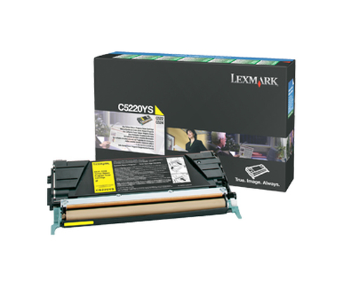 Lexmark C5220YS, original, gelb, Toner Lexmark C5220YS, original, gelb, Toner