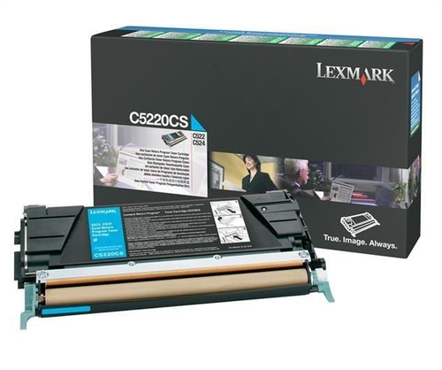 Lexmark C5220CS, original, cyan, Toner Lexmark C5220CS, original, cyan, Toner