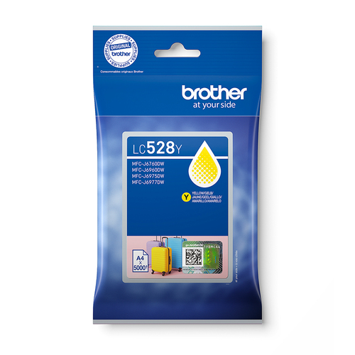 Brother LC528Y&comma; original&comma; gelb
