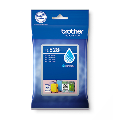 Brother LC528C&comma; original&comma; cyan