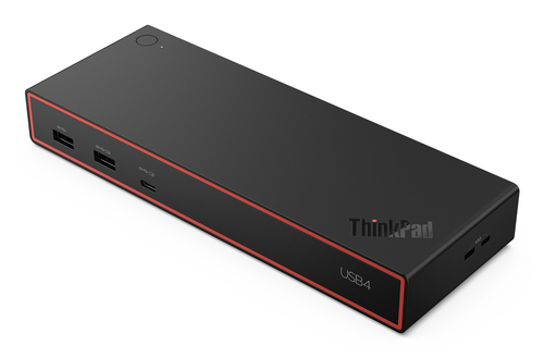 Lenovo ThinkPad USB4 Dock 5000, Thunderbolt 4, schwarz, USB Power Delivery Lenovo ThinkPad USB4 Dock 5000, Thunderbolt 4, schwarz, USB Power Delivery